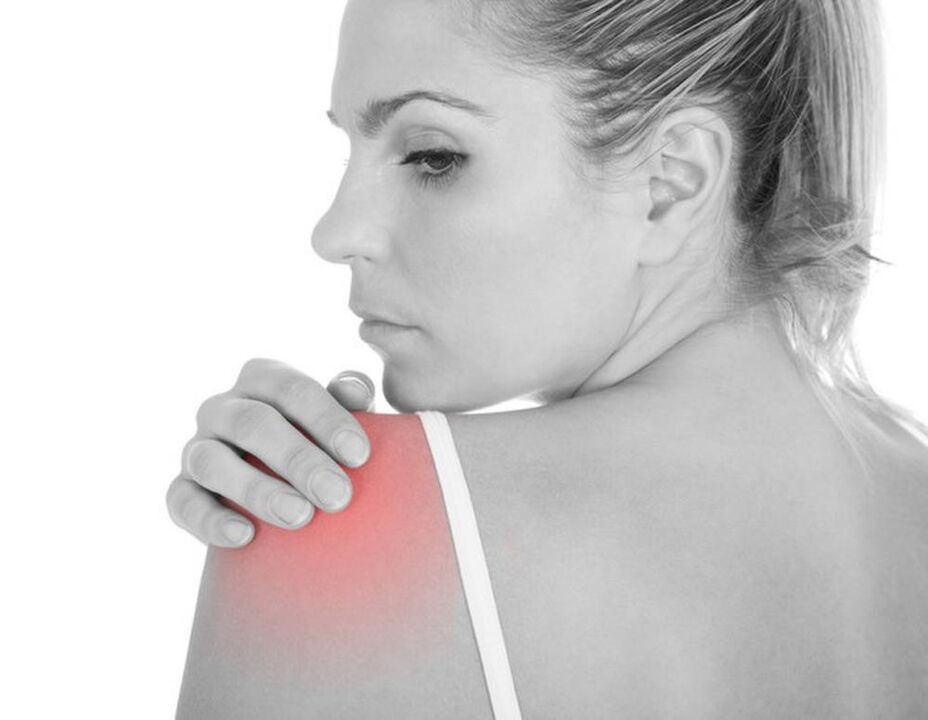 dor no ombro devido a osteoartrite