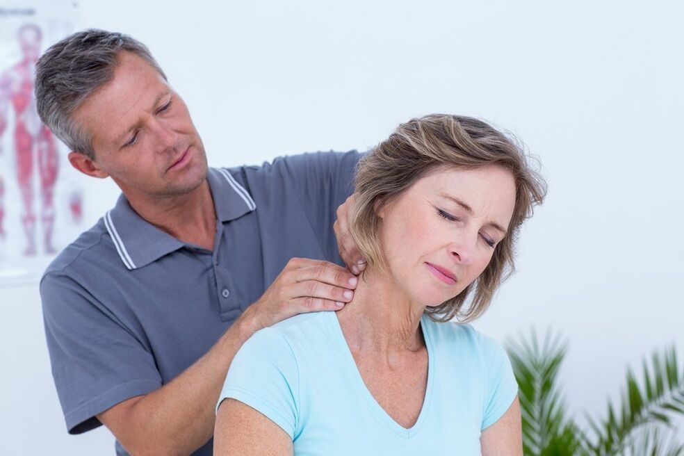 exercícios e massagem no pescoço para osteocondrose